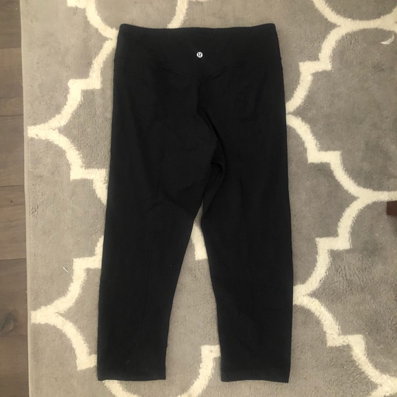 HTF 🍋 Lululemon Pushing Limits Crop (Nulu 21") - Picture 7 of 9